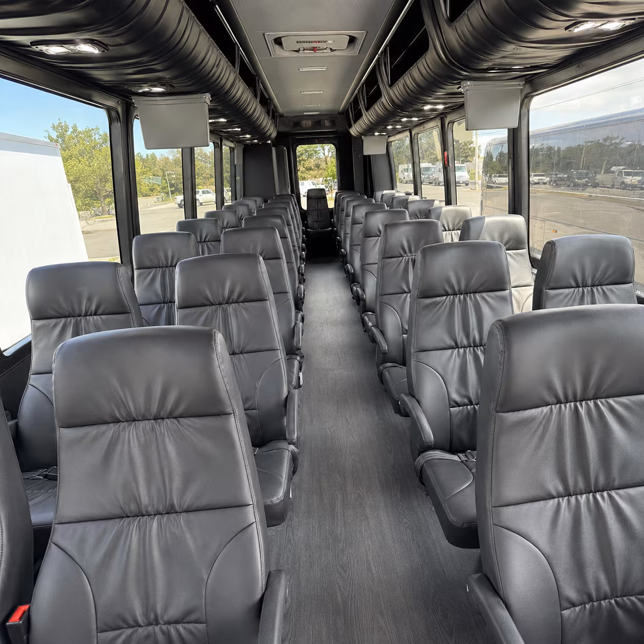 bridal party minibus rentals on your chapel hill wedding day