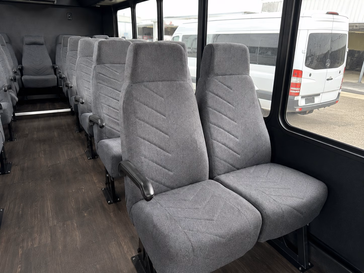 chapel hill 20 passenger minibus inside