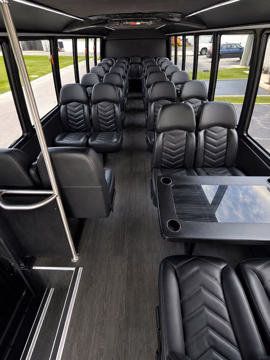 chapel hill religious group transportation onboard seating