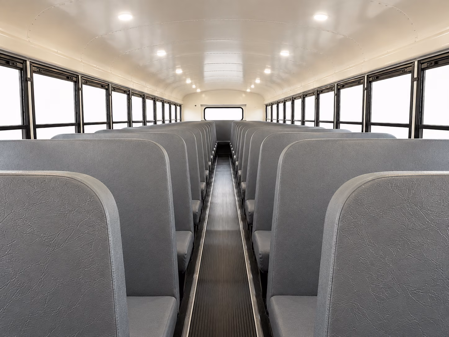 chapel hill school bus interior
