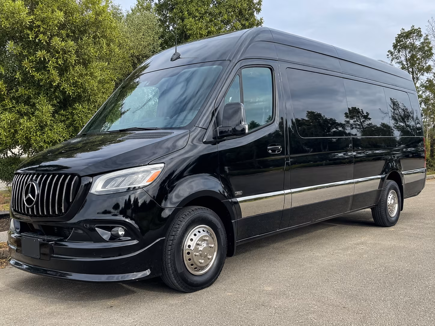 chapel hill sprinter van with driver