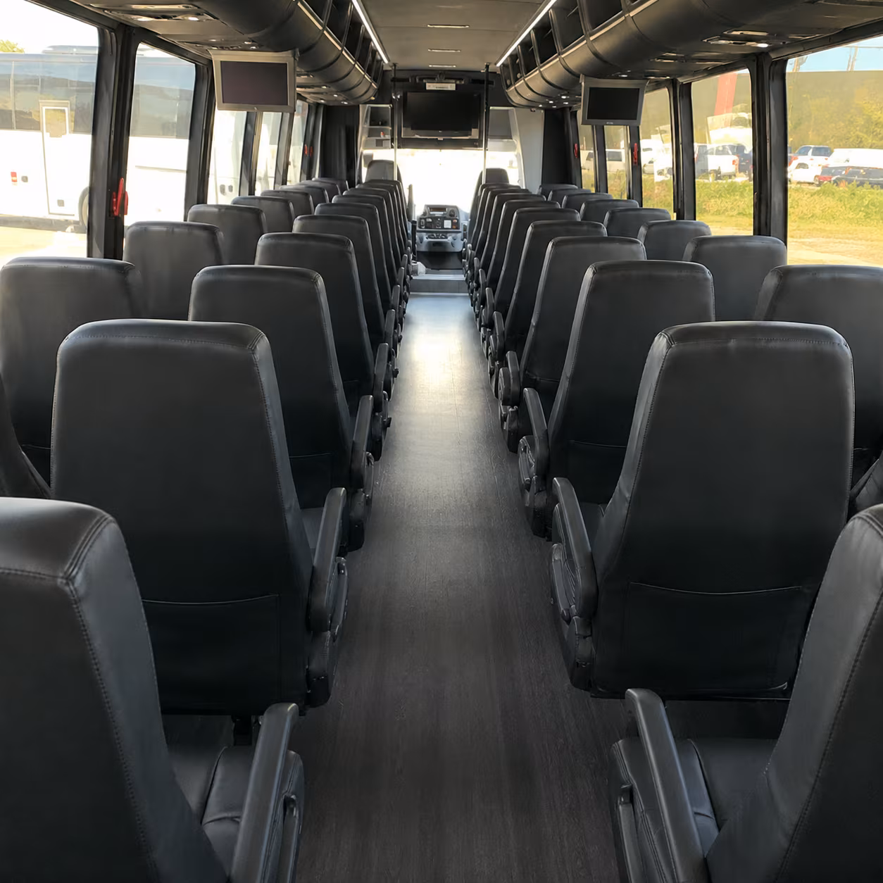 guest shuttle buses between chapel hill hotels and wedding venues