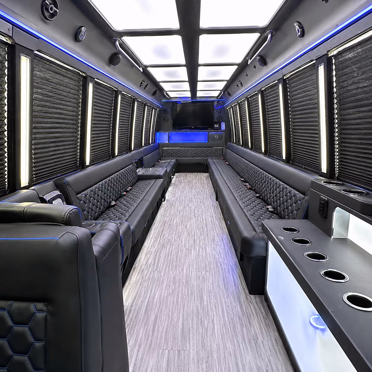 holiday party bus rental