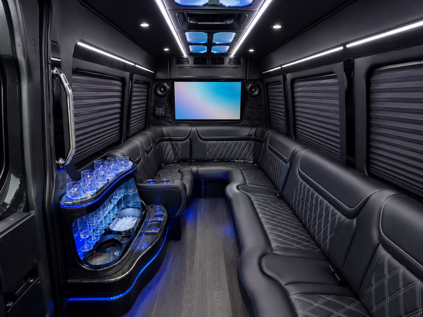 prom night bus rentals covering franklin street and beyond