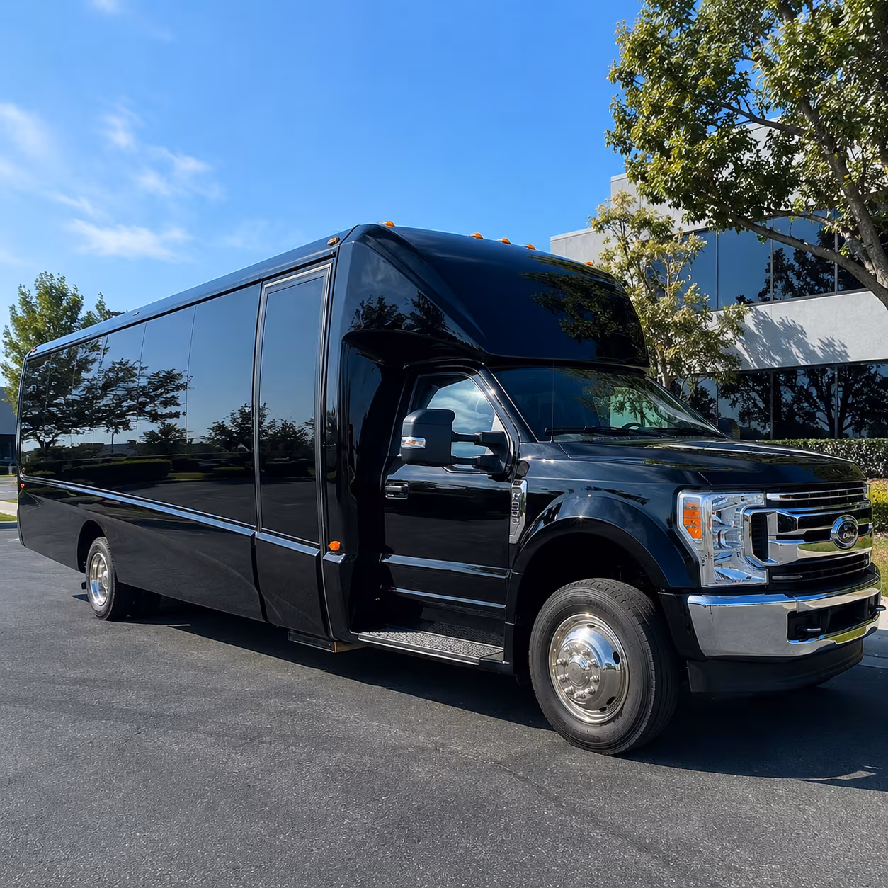 prom night bus rentals for chapel hill families
