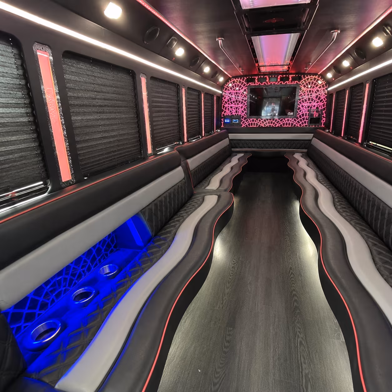 wedding party bus rental